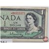 Image 3 : Canada $1 Bill 1954 *Replacement : Beattie/Rasminsky # *BM0315373