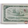 Image 4 : Canada $1 Bill 1954 *Replacement (No FPN) : Beattie/Rasminsky # *BM0419676