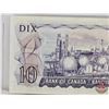 Image 4 : Canada $10 Bill 1971 *Replacement : Lawson/Bouey # *VA2288604