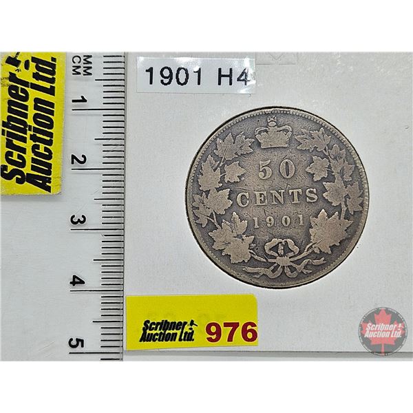 Canada Fifty Cent 1901 (Consignor Tag: H4)