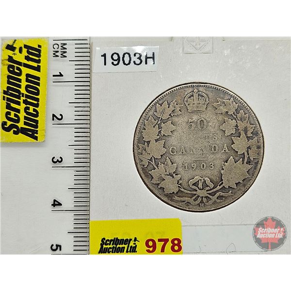Canada Fifty Cent 1903H