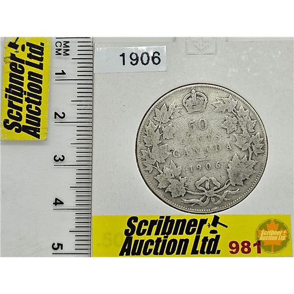 Canada Fifty Cent 1906