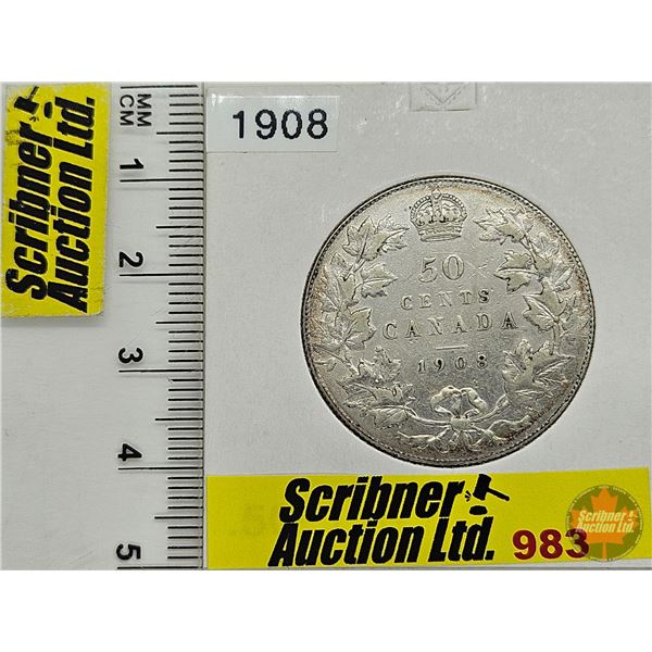 Canada Fifty Cent 1908
