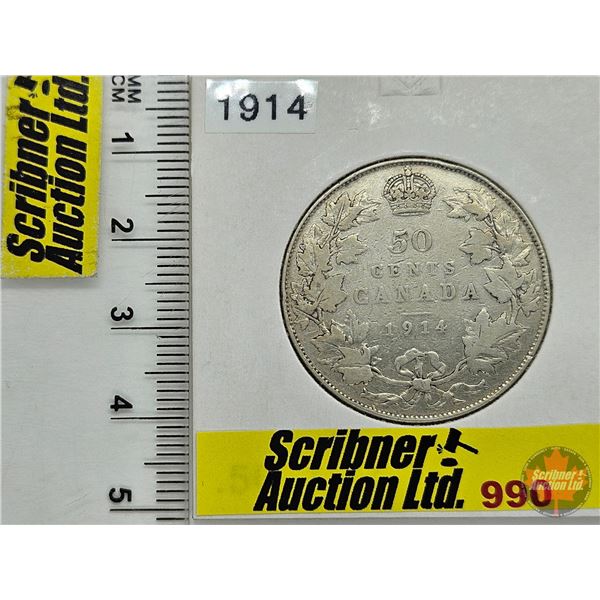 Canada Fifty Cent 1914