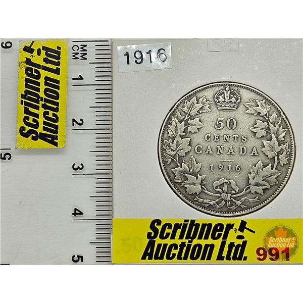 Canada Fifty Cent 1916