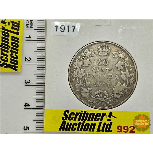 Canada Fifty Cent 1917