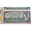Image 4 : Canada $1 Bills 1967 (3): ~ Beattie/Rasminsky #HP4698180 ~ Beattie/Rasminsky #GP4914011 ~ Beattie/Ra