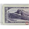 Image 4 : Canada $10 Bill 1954DF "Devil's Face" : Beattie/Coyne #HD5057137