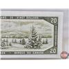 Image 5 : Canada $20 Bill 1954DF "Devil's Face" : Beattie/Coyne #EE2470043