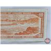 Image 6 : Canada $50 Bill 1954DF "Devil's Face" : Beattie/Coyne #AH2243301 (CCCS Cert : F-15)