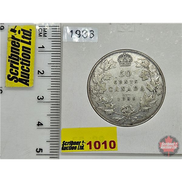Canada Fifty Cent 1936