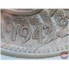Image 3 : Canada Fifty Cent 1943 (Consignor Tag: ND : Die Crack : Hoof-3)