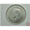 Image 4 : Canada Fifty Cent 1943 (Consignor Tag: ND : Die Crack : Hoof-3)
