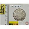 Image 1 : Canada Fifty Cent 1947 (Consignor Tag: S7 WD)