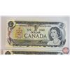 Image 2 : Canada $1 Bills 1973 (2 Consecutive) : Crow/Bouey #AMH6501859-1860