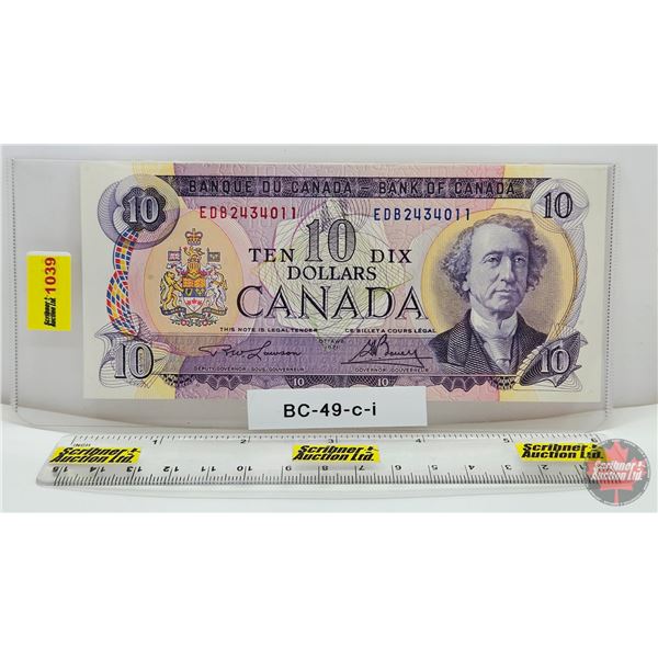 Canada $10 Bill 1971 : Lawson/Bouey #EDB2434011