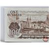 Image 4 : Canada $100 Bill 1975 : Crow/Bouey #AJJ7552702