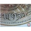 Image 3 : Canada Fifty Cent 1950 (Consignor Tag: No Des : Die Cracks)