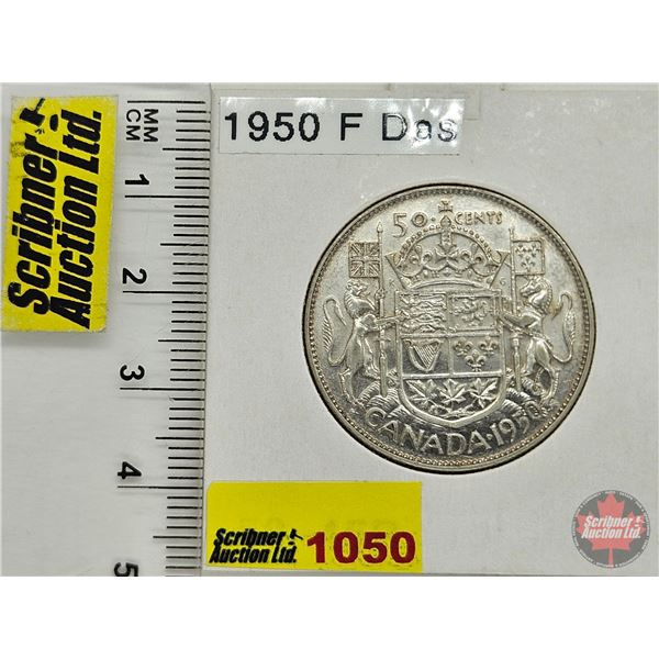 Canada Fifty Cent 1950 (Consignor Tag: F Des)
