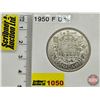 Image 1 : Canada Fifty Cent 1950 (Consignor Tag: F Des)