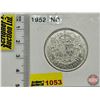Image 1 : Canada Fifty Cent 1952 (Consignor Tag: ND)