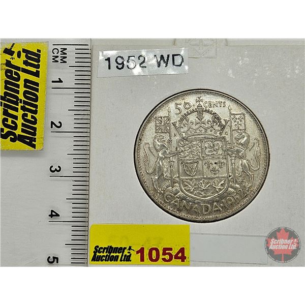 Canada Fifty Cent 1952 (Consignor Tag: WD)