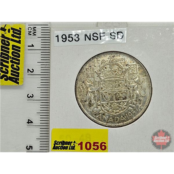 Canada Fifty Cent 1953 (Consignor Tag: NSF SD)
