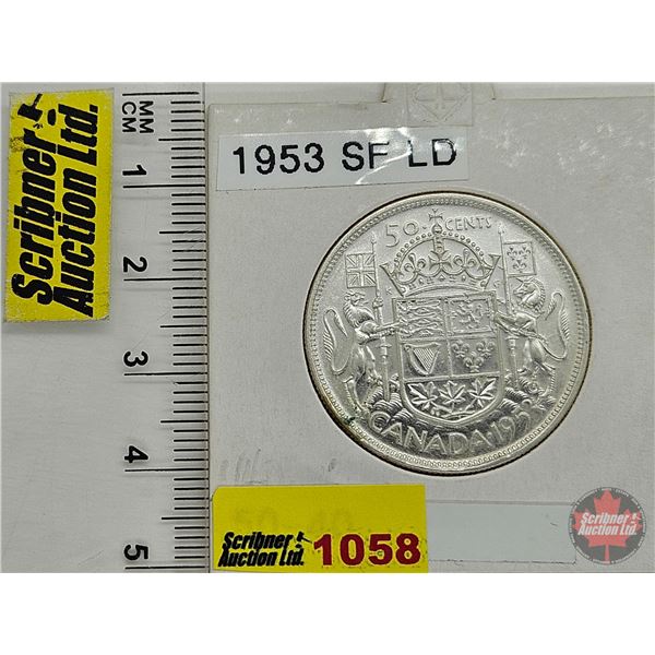 Canada Fifty Cent 1953 (Consignor Tag: SF LD)