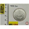 Image 1 : Canada Fifty Cent 1958 (Consignor Tag: Dot)