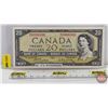 Image 1 : Canada $20 Bill 1954 : Beattie/Rasminsky #WE6988986