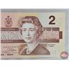 Image 3 : Canada $2 Bill 1986 "X" Replacement : Thiessen/Crow #ARX1878159 (CCC Cert : Gem Uncirculated 65)