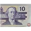 Image 3 : Canada $10 Bill 1989 "X" Replacement : Thiessen/Crow #ADX0545947 (CCC Cert : Gem Uncirculated 65)