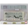 Image 4 : Canada $20 Bill 1991 "X" Replacement : Thiessen/Crow #EIX1261302 (CCC Cert : Gem Uncirculated 65) (C