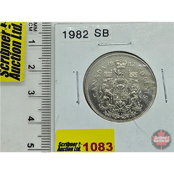 Canada Fifty Cent 1982 (Consignor Tag: SB)