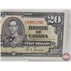 Image 3 : Bank of Canada $20 Bill 1937 : Coyne/Towers #JE6901290