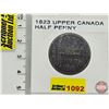 Image 1 : Upper Canada 1823 : To Facilitate Trade : Sloop Token : Half Penny 1823