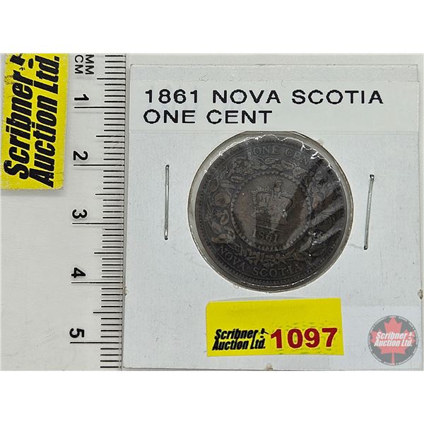 Nova Scotia 1861 One Cent