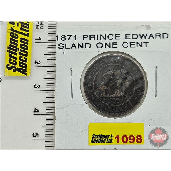 PEI 1871 One Cent