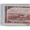 Image 4 : Canada $2 Bill 1954 *Replacement : Beattie/Rasminsky # *BB1274215