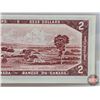 Image 5 : Canada $2 Bill 1954 *Replacement : Beattie/Rasminsky # *BB1274215