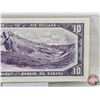 Image 5 : Canada $10 Bill 1954 *Replacement : Beattie/Rasminsky # *BD1129937
