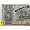 Image 2 : Dominion of Canada $1 Bill 1898 : Boville #301817