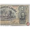 Image 3 : Dominion of Canada $1 Bill 1898 : Boville #301817