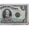 Image 3 : Dominion of Canada $1 Bill 1923 : Campbell/Sellar #D3199136 (Black Seal)