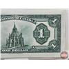 Image 5 : Dominion of Canada $1 Bill 1923 : Campbell/Sellar #D3199136 (Black Seal)