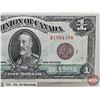 Image 3 : Dominion of Canada $1 Bill 1923 : McCavour/Saunders #B1804396 (Red Seal)