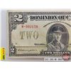 Image 2 : Dominion of Canada $2 Bill 1923 : Campbell/Clark #W-992159 (Black Seal)