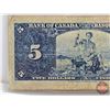 Image 4 : Bank of Canada $5 Bill 1937 : Osbourne/Towers #AC7342173