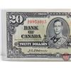 Image 2 : Bank of Canada $20 Bill 1937 : Osbourne/Towers #AE0951015