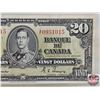 Image 3 : Bank of Canada $20 Bill 1937 : Osbourne/Towers #AE0951015